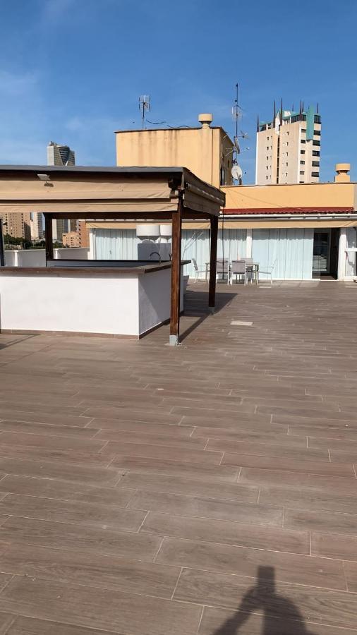شقة Atico Con Enorme Terraza Y Chill Out Particular بينايدورم المظهر الخارجي الصورة